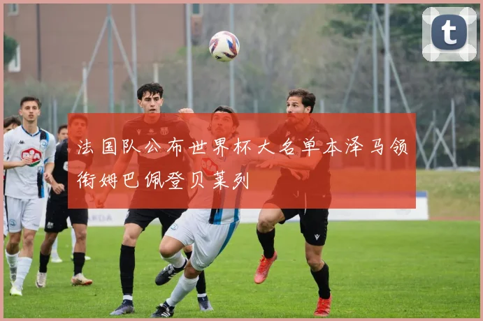 法国队公布世界杯大名单本泽马领衔姆巴佩登贝莱列